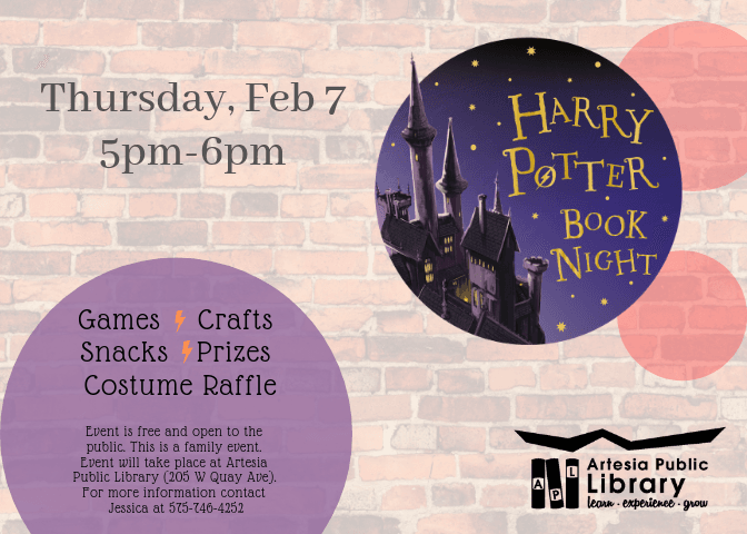 Harry Potter Flyer Book Night 2019