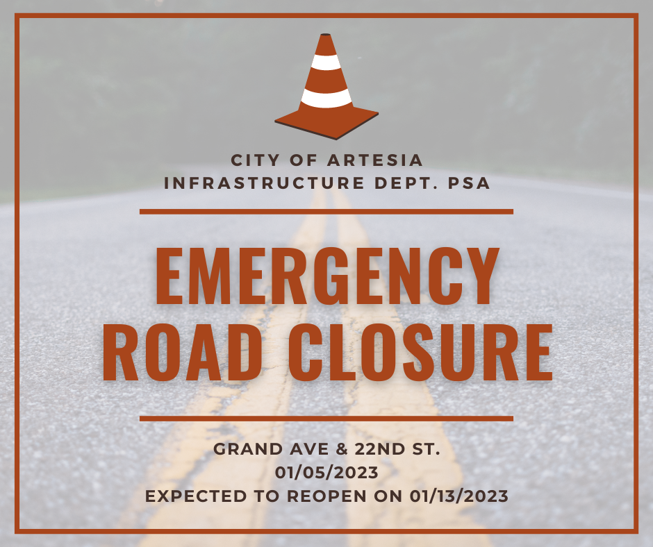 Emergency Road Closure