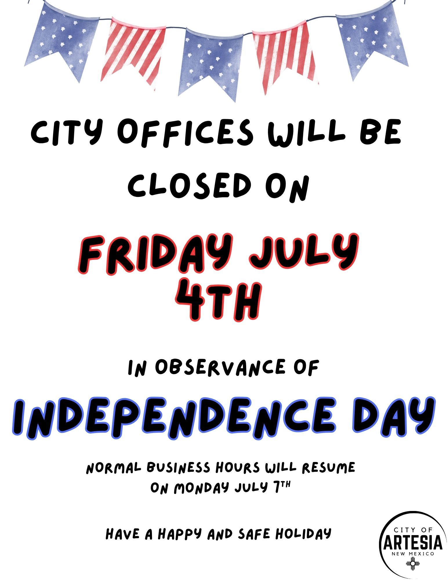 Closed 4th of July (1)