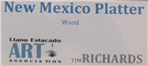 106 New Mexico Platter Label