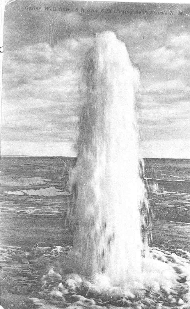 Historical Photo of Artesian Well