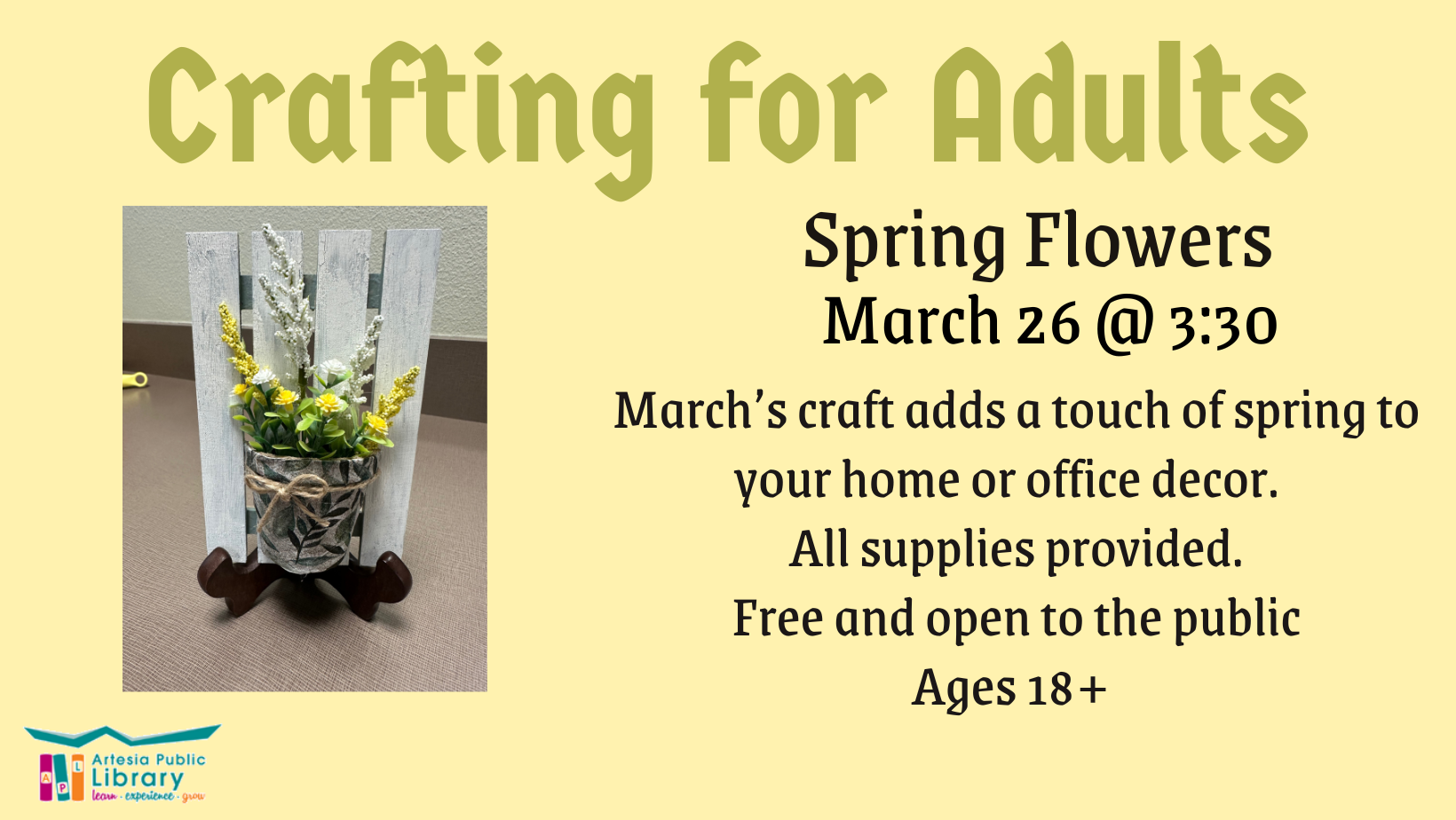 Pallet Flower Pot Marketing